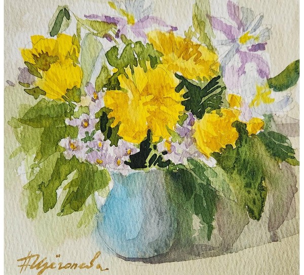 Мастер-класс «Натюрморт в народном стиле»