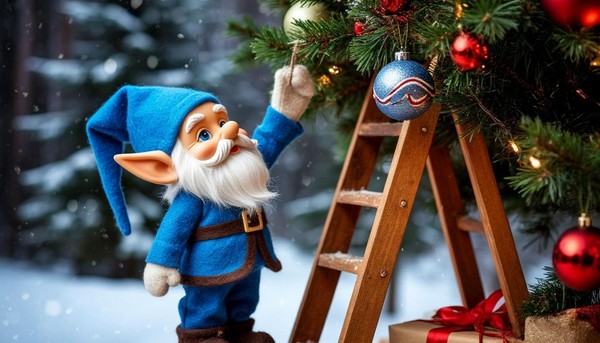 Мастер-класс по шитью мягкой игрушки «Рождественский гном» (клуб «Сопки. БЕЗ ГРАНИЦ»)