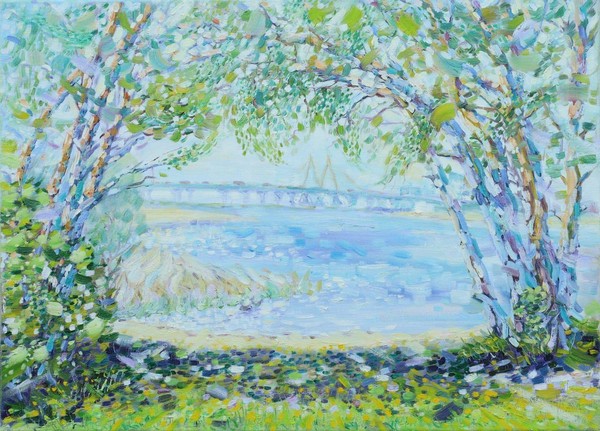 Мастер-класс «Пишем картину в стиле пуантилизма»