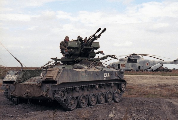 Беседа «Зенитная самоходная установка БТР-3Д Скрежет»