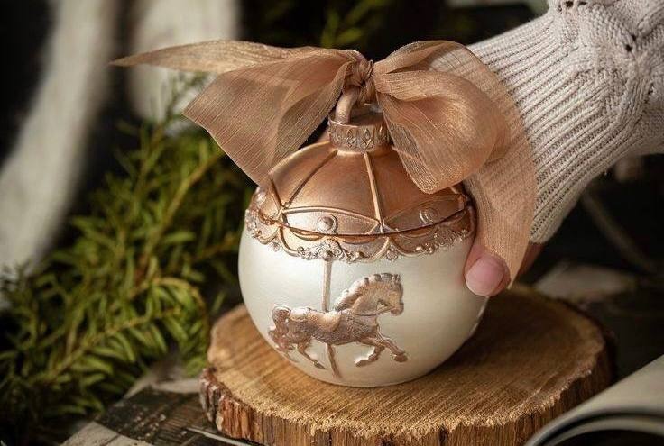 Мастер-класс «Новогодние шары»