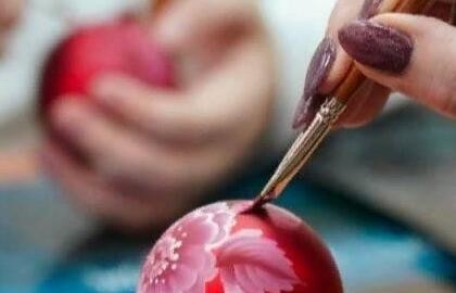 Мастер-класс «Новогодняя роспись»