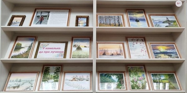 Выставка картин Галины Ивановой «У камелька да при лучинке»