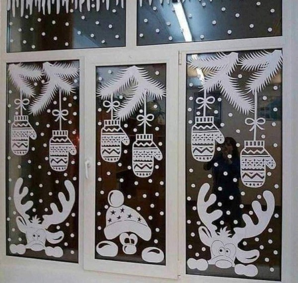 Конкурс «Новогодние окна»