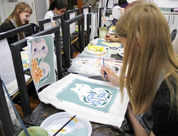 Мастер-класс «Снегирь»