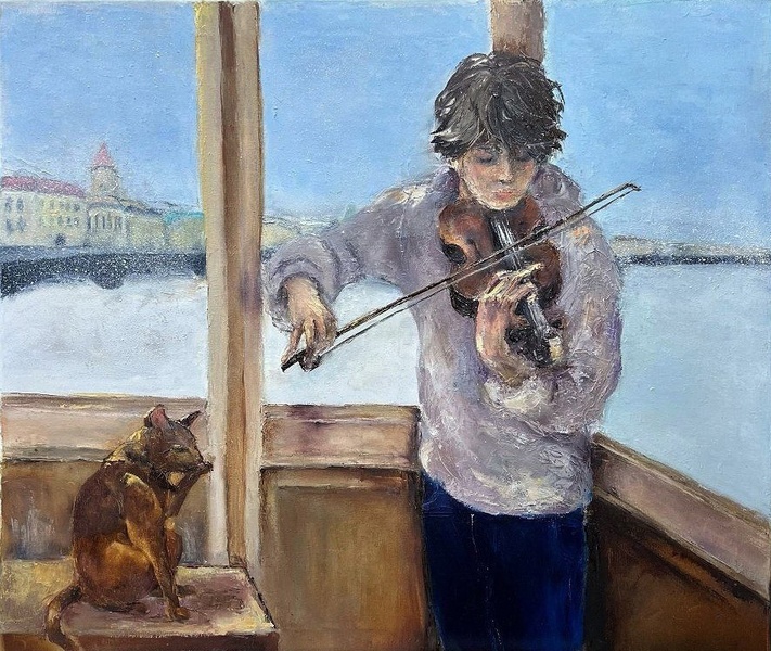 Выставочный проект "Соединяя берега" о дружбе Москвы и Петербурга