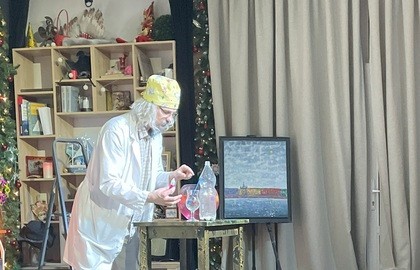 Ученая семейка и квадрокоптер