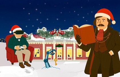 Рождественский детектив. Потерянная рукопись