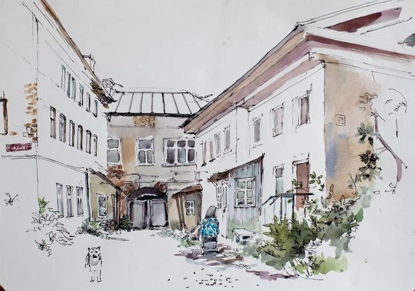 Мастер-класс «Скетчинг акварелью»