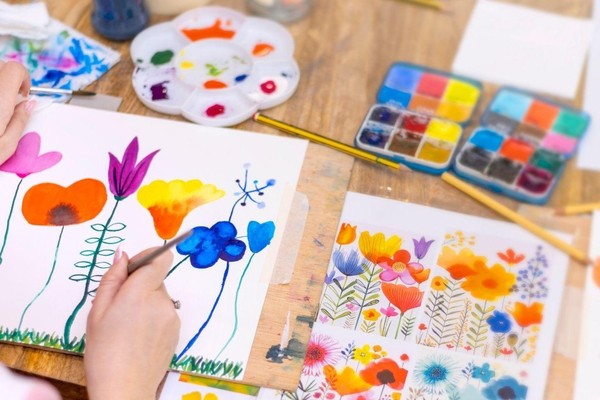 Мастер-класс по рисованию акварелью