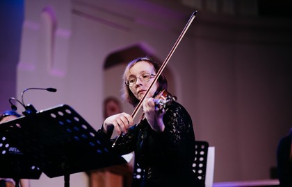 Новогодняя сказка с органом и песочной анимацией «Снежная королева»