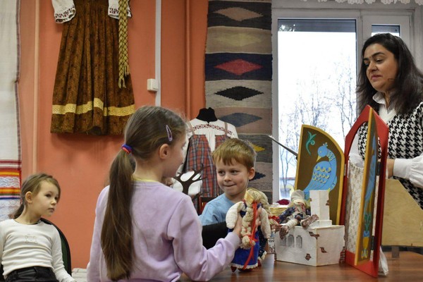 Театр на столе Сказка «По щучьему велению» мастер–класс «Крестьянская кукла»