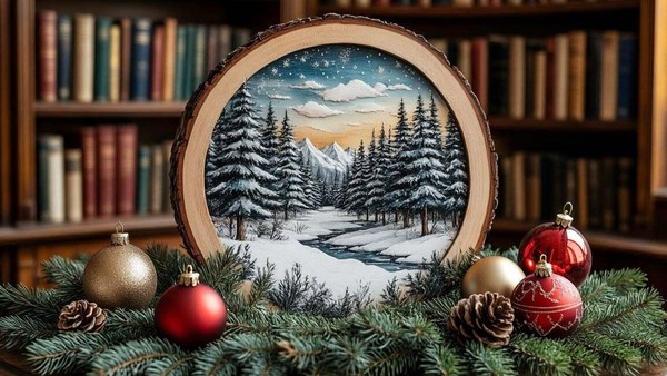 Мастер-класс Менажница «Зимние дела»