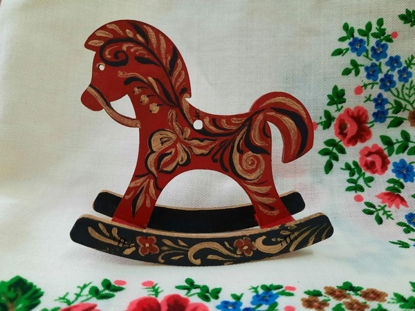 Мастер-класс «Хохломская лошадка»