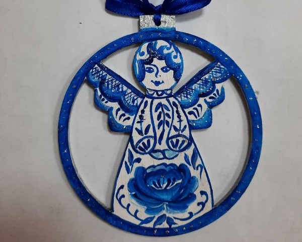 Мастер-класс «Зимний ангел»