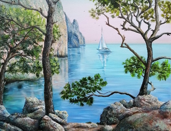 Выставка работ Елены Леонтьевой «Мир света и добра»