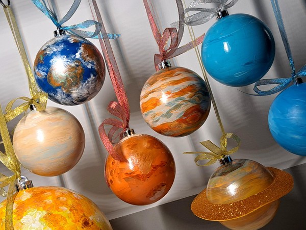 Мастер-класс «Новогодняя мастерская. Космическая ёлочная игрушка»