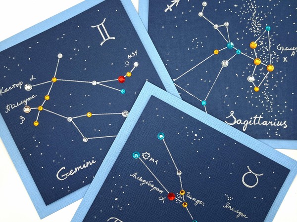 Мастер-класс «Новогодняя мастерская. Звёздная открытка»