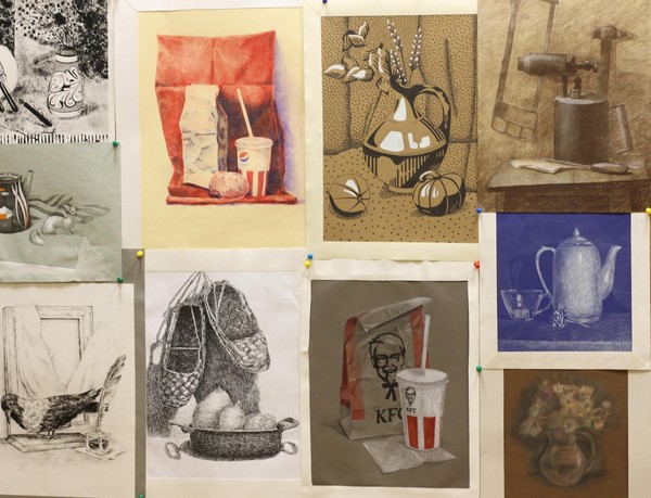 Выставка «Искусство точки, линии, пятна»