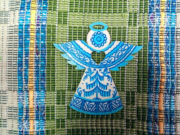 Мастер-класс по росписи по дереву «Снежный Ангел»