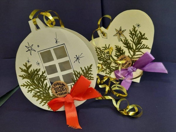 Мастер-класс «Открытка к Новому году»