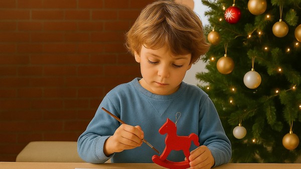 Ёлочная игрушка «Конёк-Горбунок» (9–13 лет)