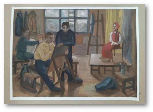 «Красками о жизни и судьбе»