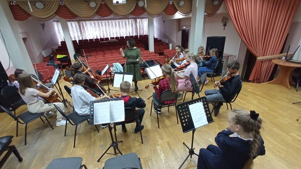 Мастер-класс «Репетиция камерного оркестра»