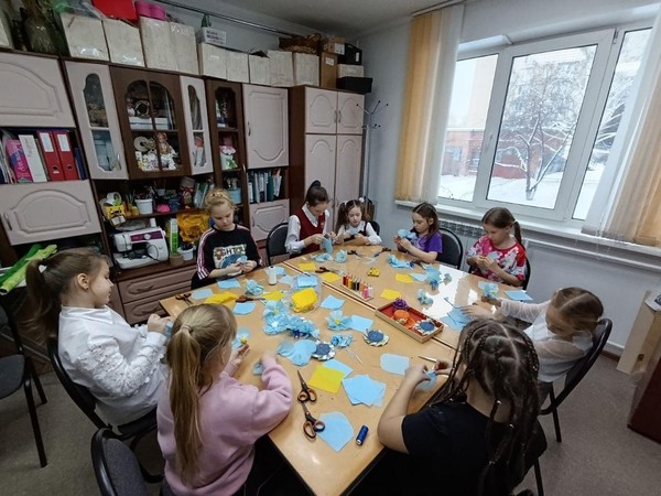 Мастер-класс «Рисуем зиму»