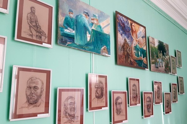 Выставка Сергея Берлова «Опалённые войной»