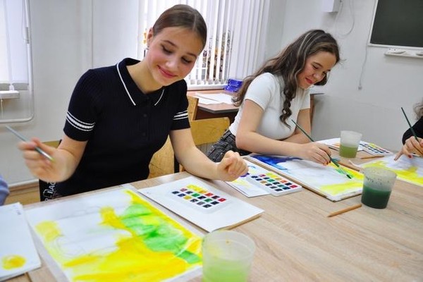 Программа «Акварель по-сырому»