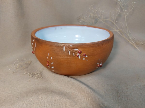 Мастер-класс по гончарному делу Пиала «Рябинка»