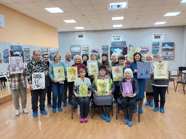 Мастер-класс «Зимний лес»