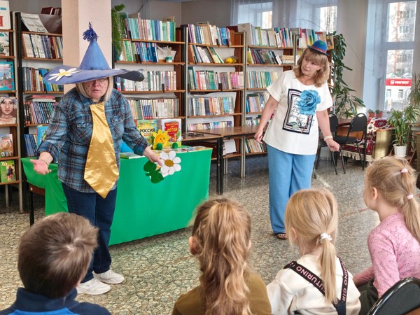 Час отдыха и развлечений «Книга в гости приглашает – детский смех не умолкает»