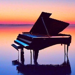 Sunset Piano. Фортепиано на закате