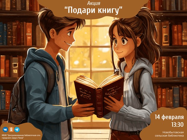 Акция «Подари книгу»