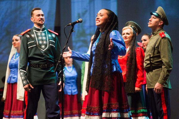 Омский хор. Здорово ночевали, казаки