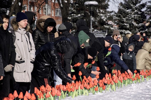 Городская патриотическая акция «Красный тюльпан»