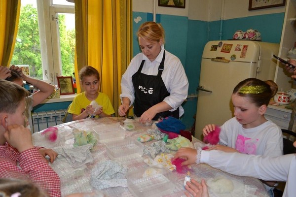 Мастер-класс Каширских Л. В., руководителя «Народной студии Солнечная шерсть»