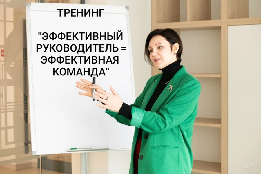 Тренинг "Эффективный руководитель = эффективная команда"