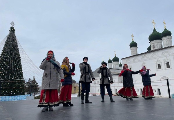 Праздничная новогодняя программа Красноярского района