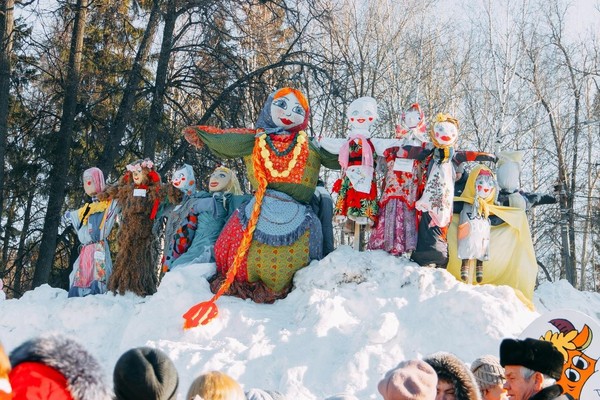 Масленица в парке Космонавтов