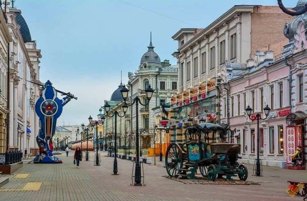 Казанский Арбат: квест-фотоохота на улице Баумана