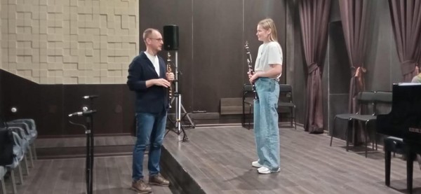 Михаил Безносов (мастер-класс, кларнет)