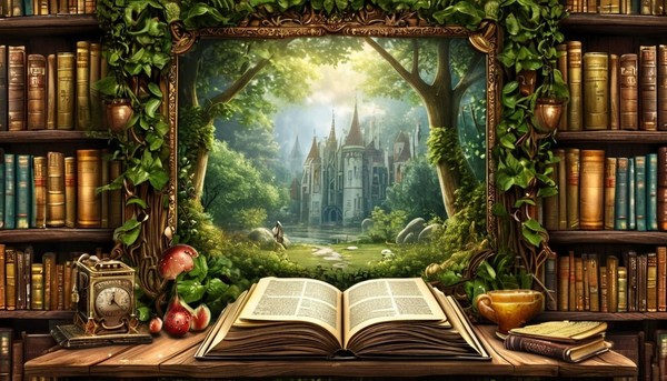 Библиотечный урок «Жила-была книга»