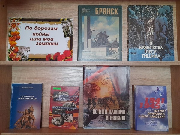 Тематическая полка «По дорогам войны шли мои земляки»