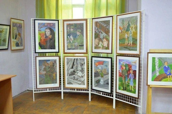 Выставка творческих работ посвященная 80-летию Победы в Великой Отечественной войне