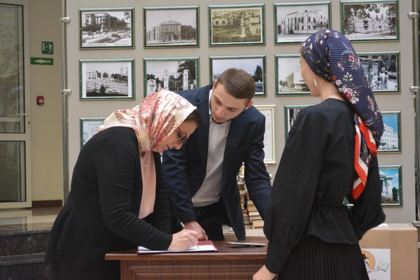 Открытие выставки документов «Страницы Великой Победы»