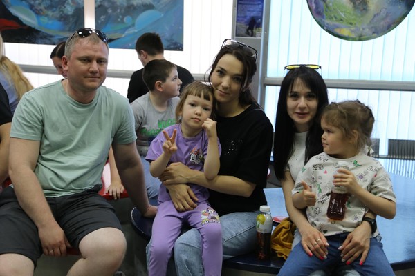 Отмечаем День семьи в планетарии