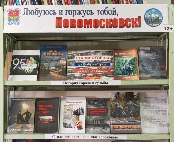 Выставка-посвящение «Любуюсь и горжусь тобой, Новомосковск!»